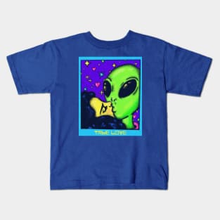Ufo true love Kids T-Shirt